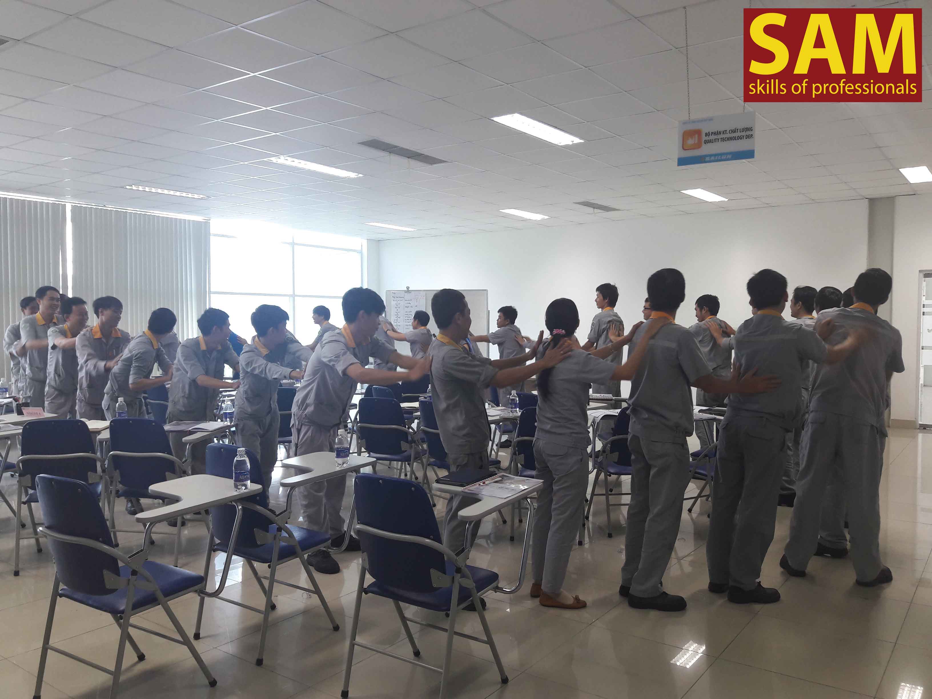 Khóa học Kĩ năng làm việc nhóm tại Công ty Sailun - ảnh 11