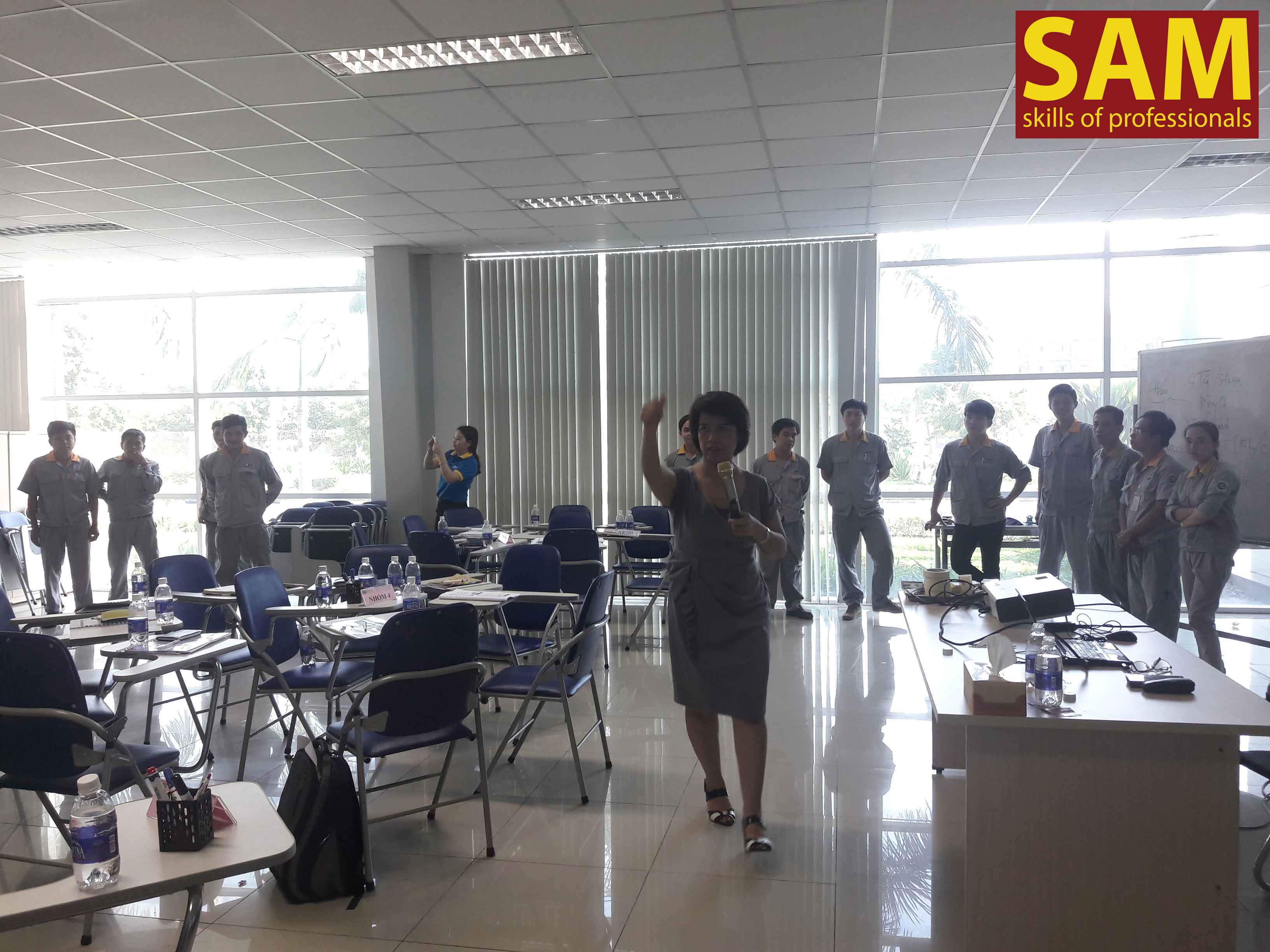 Khóa học Kĩ năng làm việc nhóm tại Công ty Sailun - ảnh 10