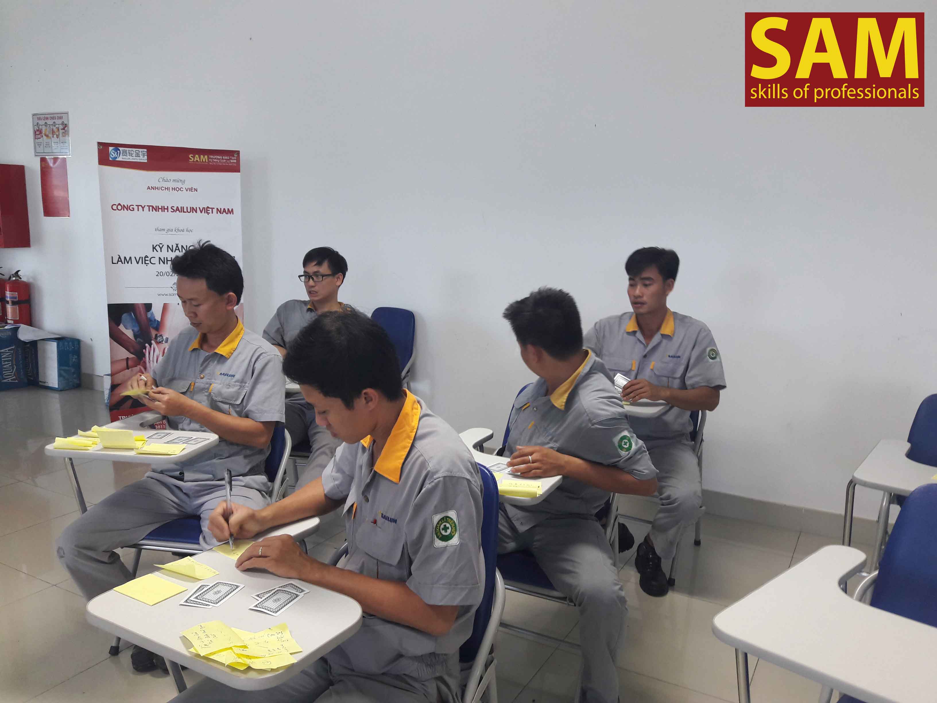 Khóa học Kĩ năng làm việc nhóm tại Công ty Sailun - ảnh 7