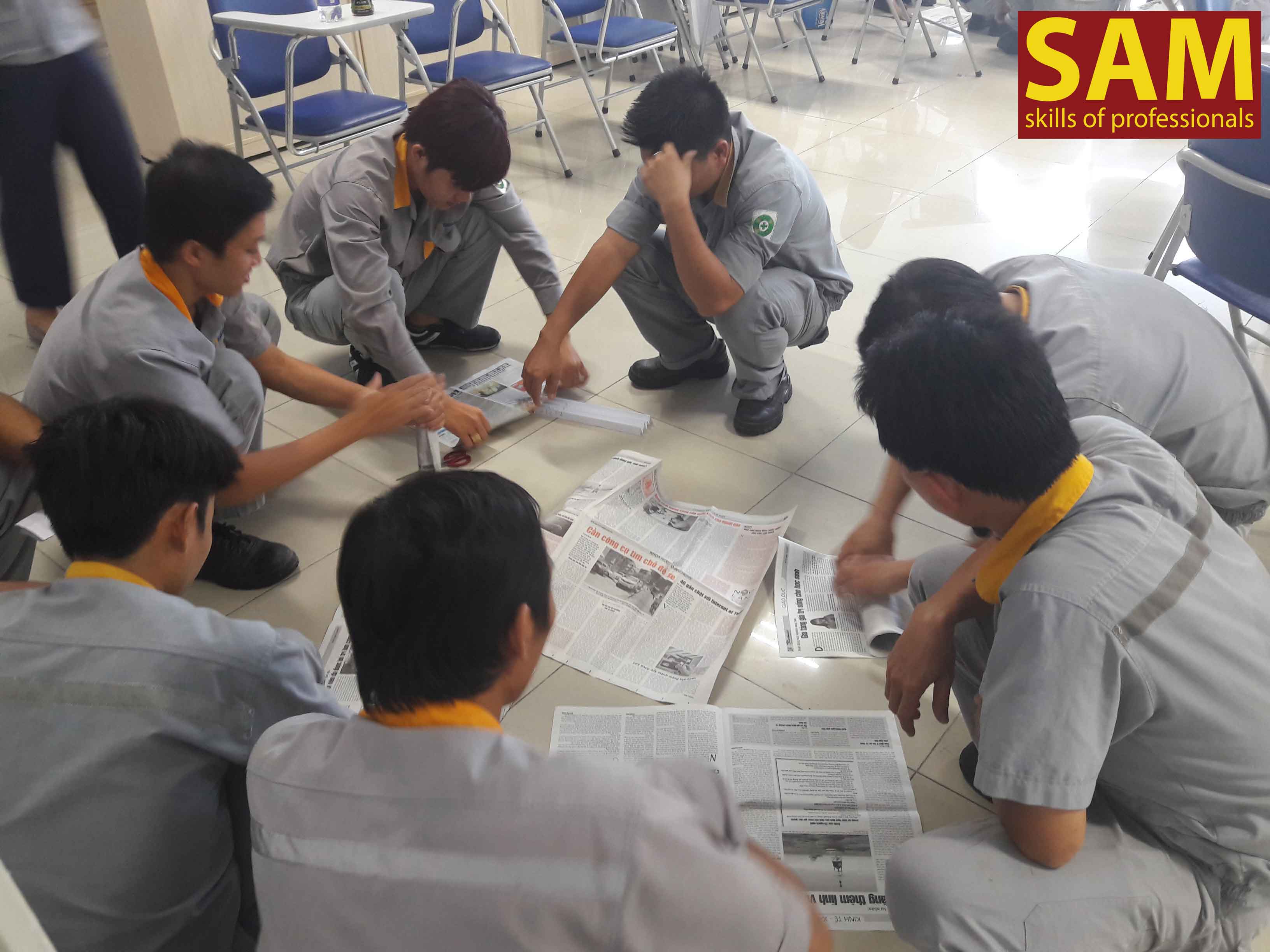 Khóa học Kĩ năng làm việc nhóm tại Công ty Sailun - ảnh 4