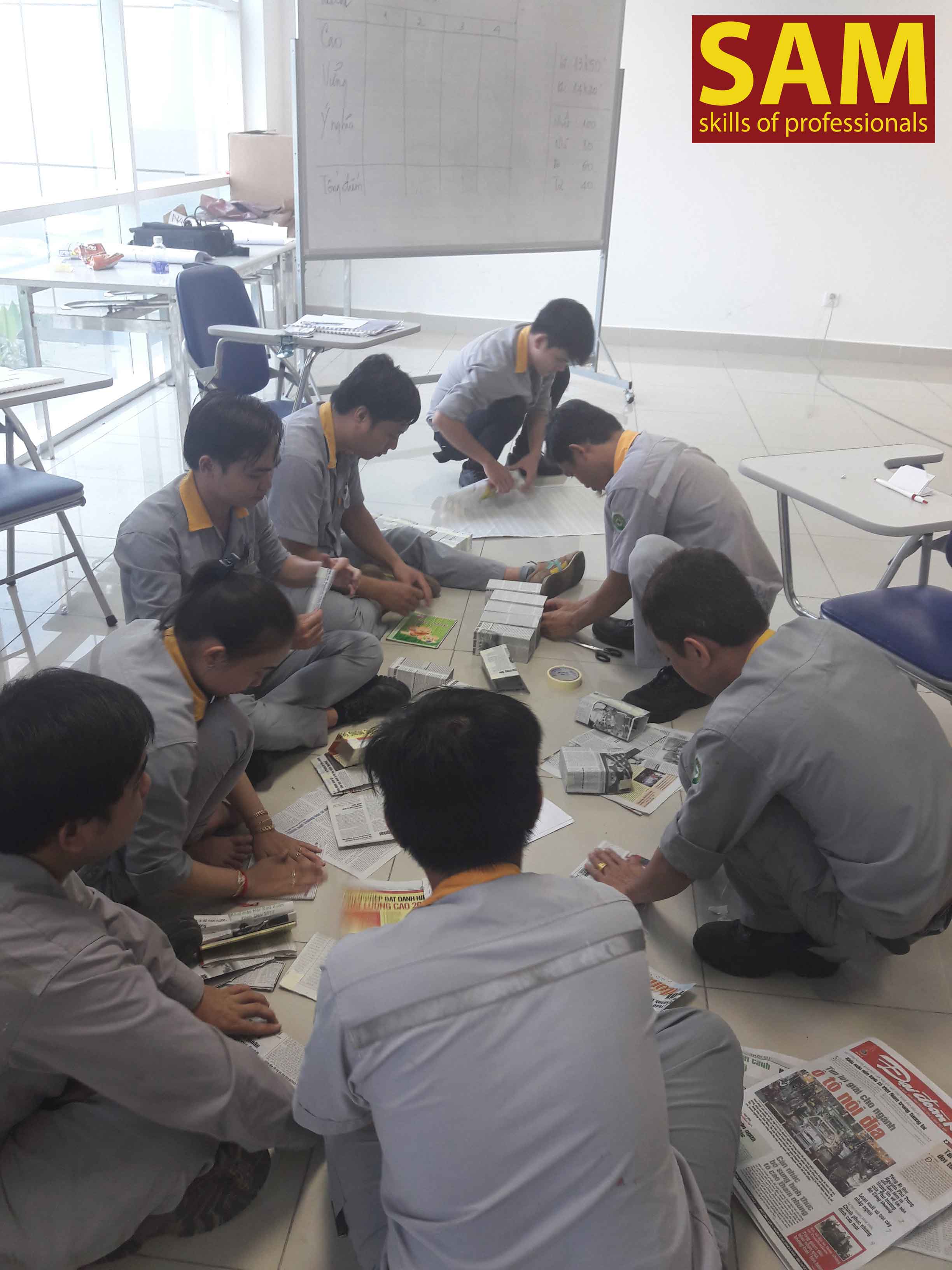 Khóa học Kĩ năng làm việc nhóm tại Công ty Sailun - ảnh 2