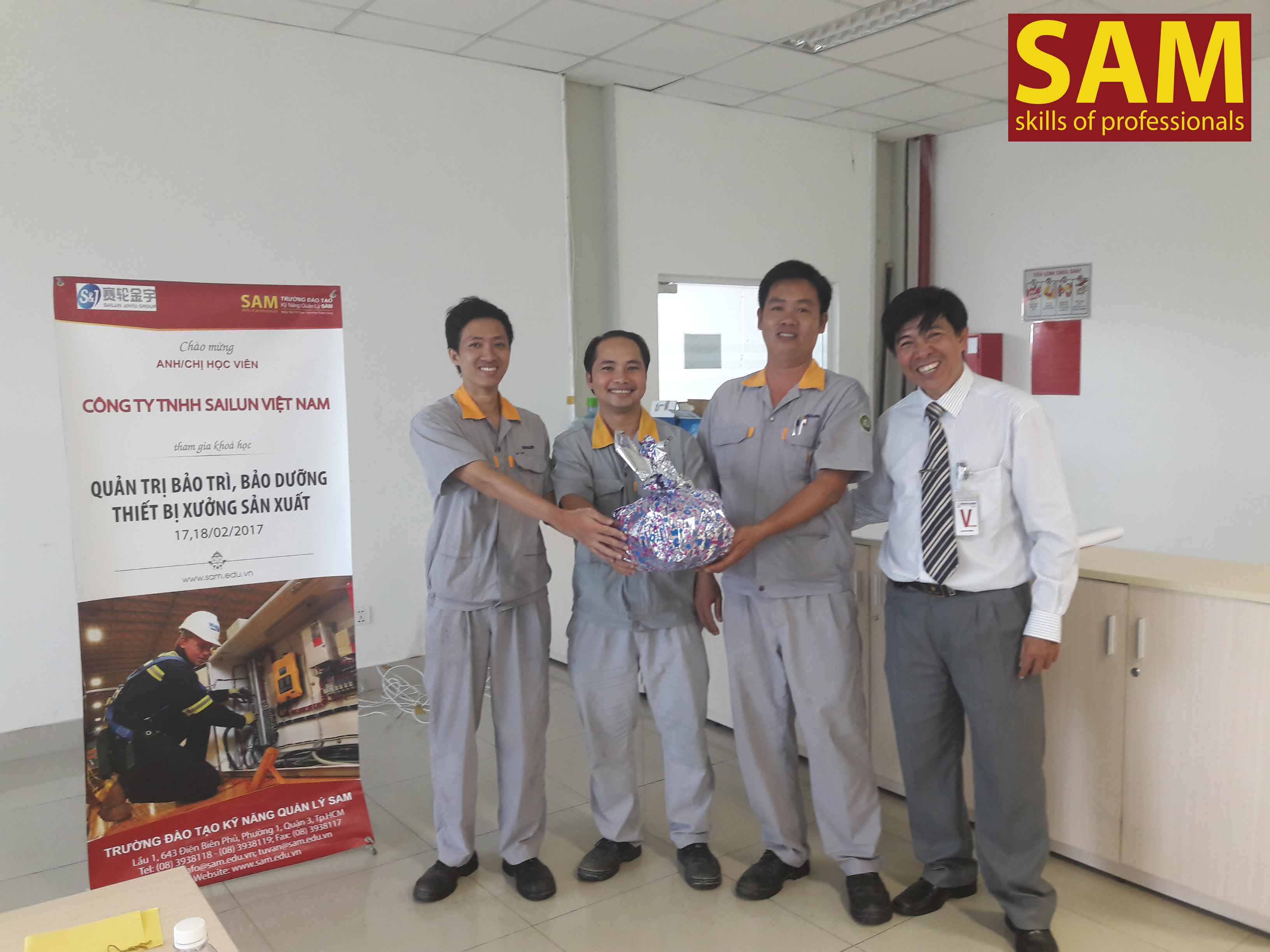 Khóa học Bảo trì bảo dưỡng tại Công ty Sailun - ảnh 2