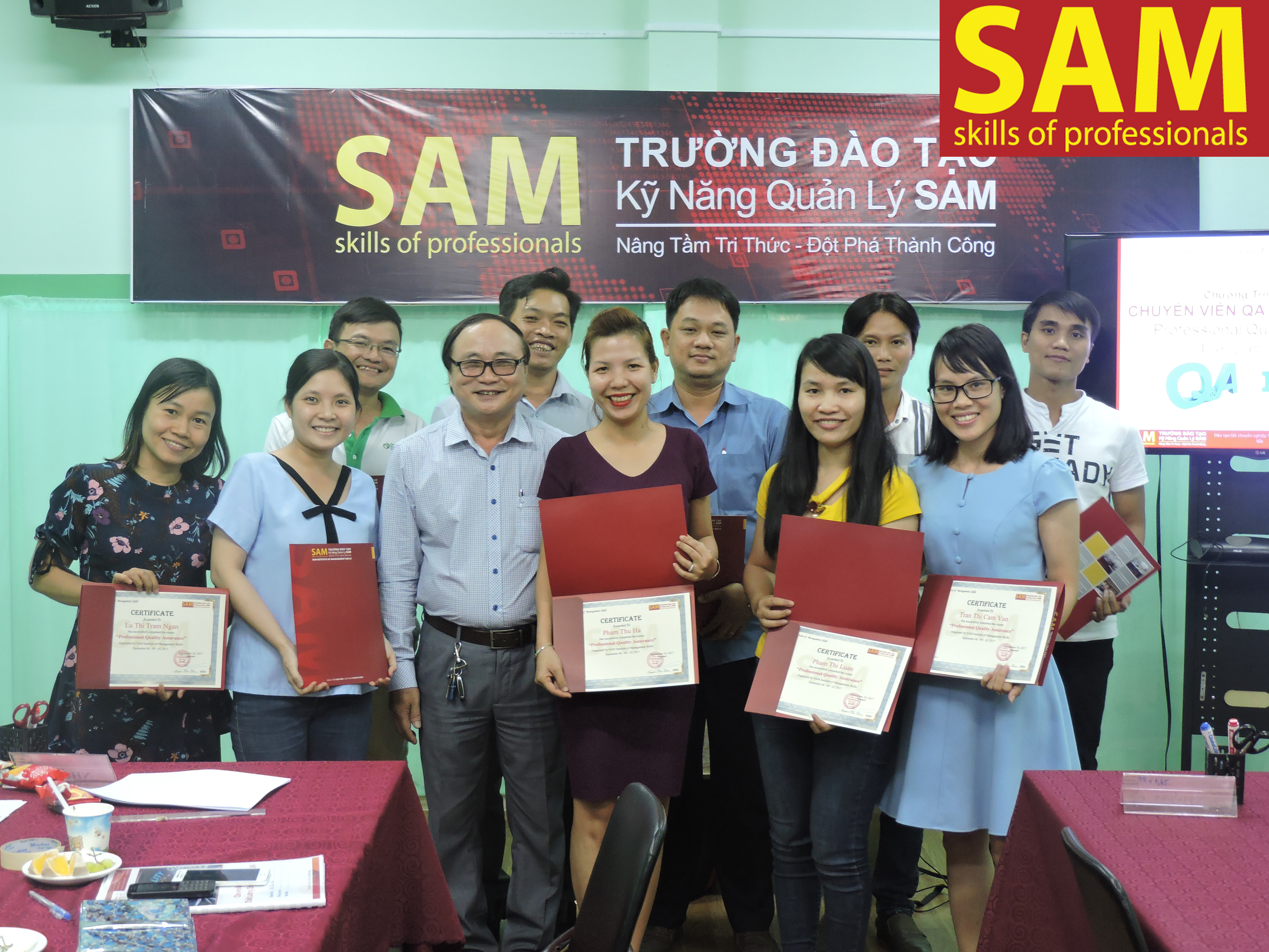 Khóa đào tạo " Chuyên Viên Quản Lý Chất Lượng Chuyên Nghiệp (QA) " Ngày 8,9,10/9/2017 - ảnh 6