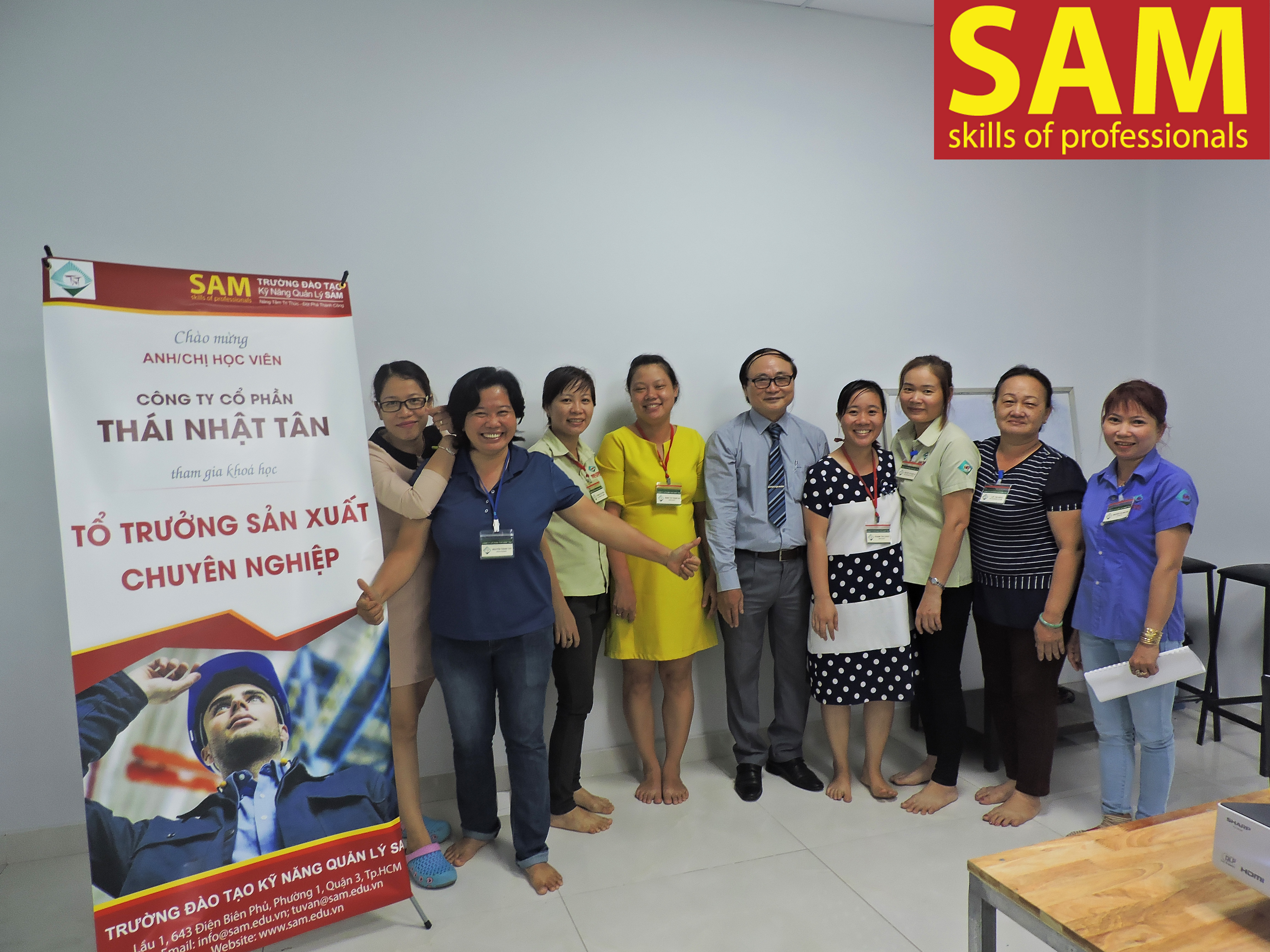 Khóa Đào Tạo " Tổ Trưởng Sản Xuất Chuyên Nghiệp -Professional Production Teamleader " Tại Công Ty Cổ Phần Thái Nhật Tân Ngày 15, 16/09/2017 - ảnh 2