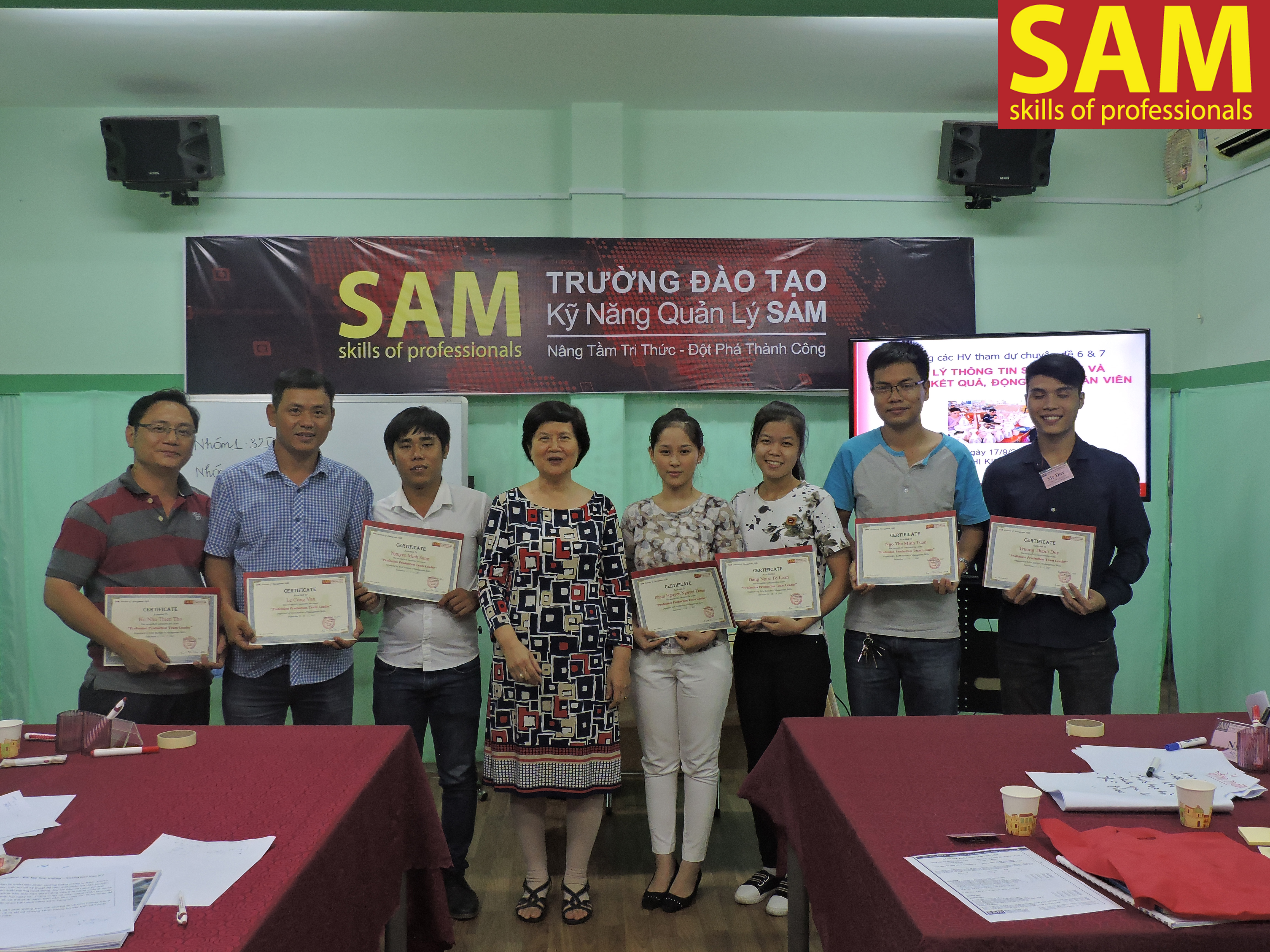Khóa Đào Tạo " Tổ Trưởng Sản Xuất Chuyên Nghiệp -Professional Production Teamleader " Ngày 15,16,17/09/2017 - ảnh 2