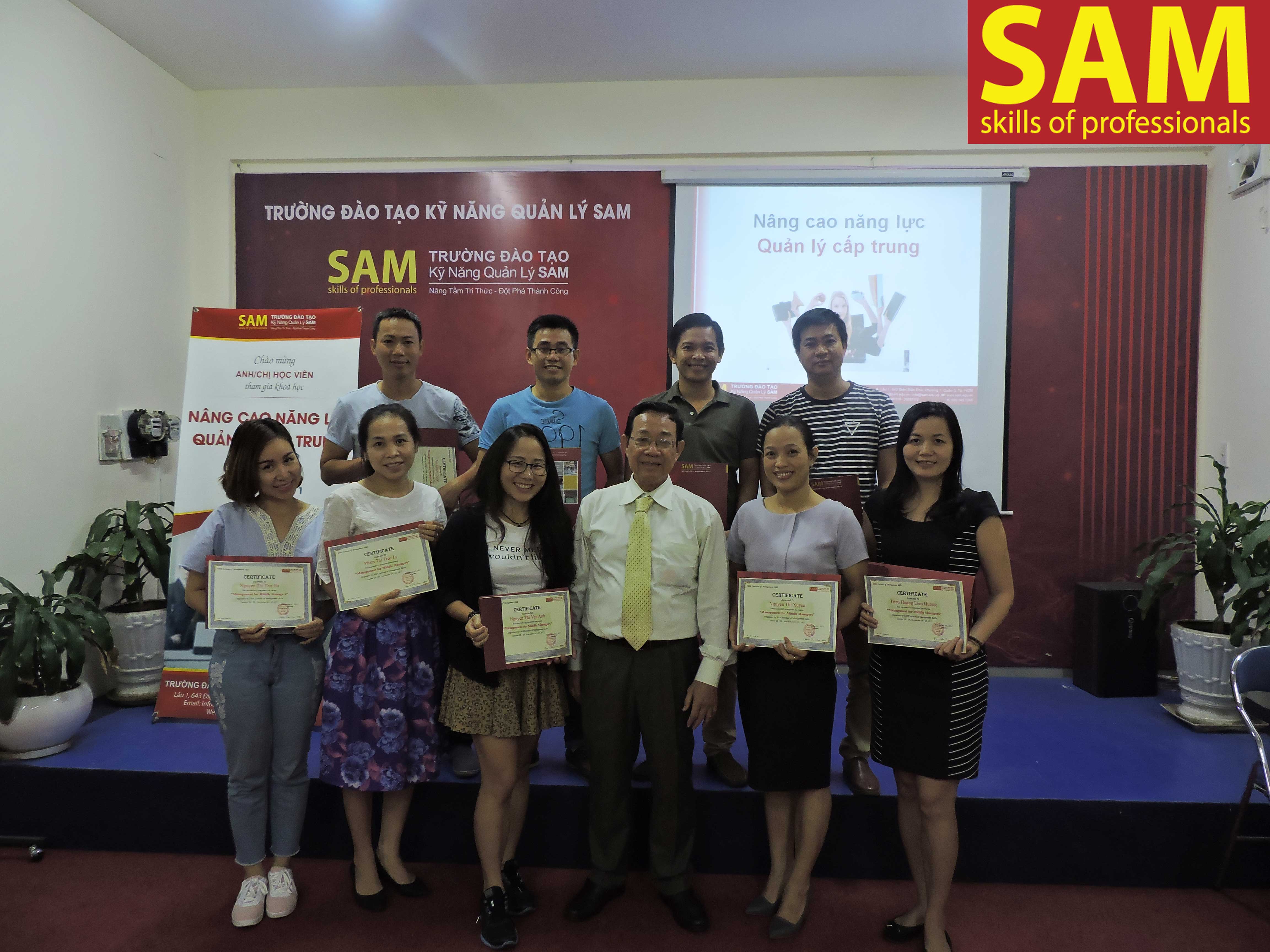 Khóa Đào Tạo "Nâng cao năng lực quản lý cấp trung – MMM "  Ngày 28/10 đến 5/11/2017 - ảnh 4