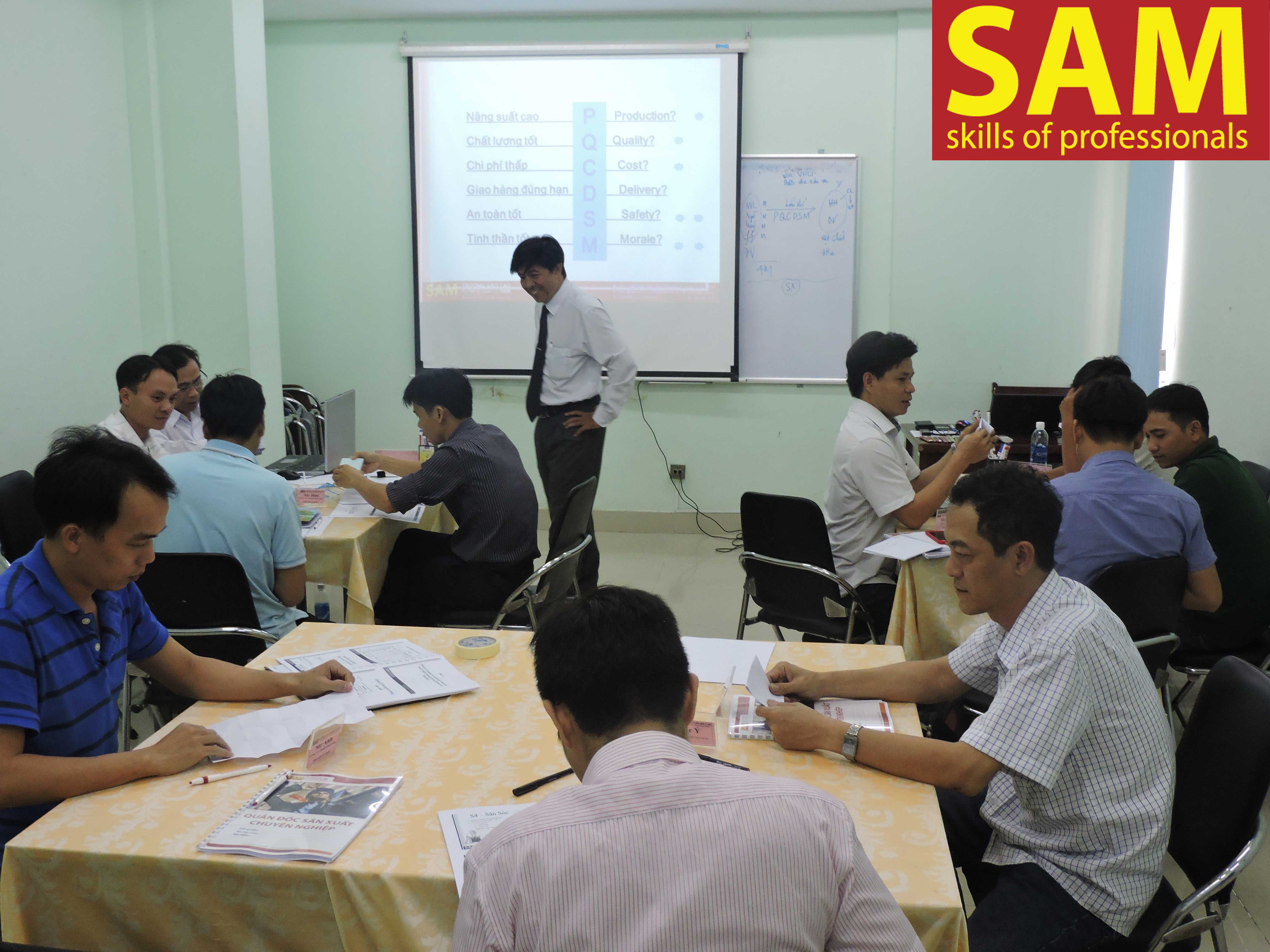 Chương trình đào tạo “Quản đốc Sản xuất chuyên nghiệp – Professional Production Supervisor"  Ngày 25,26/11 - 2,3/12/2017 - ảnh 44