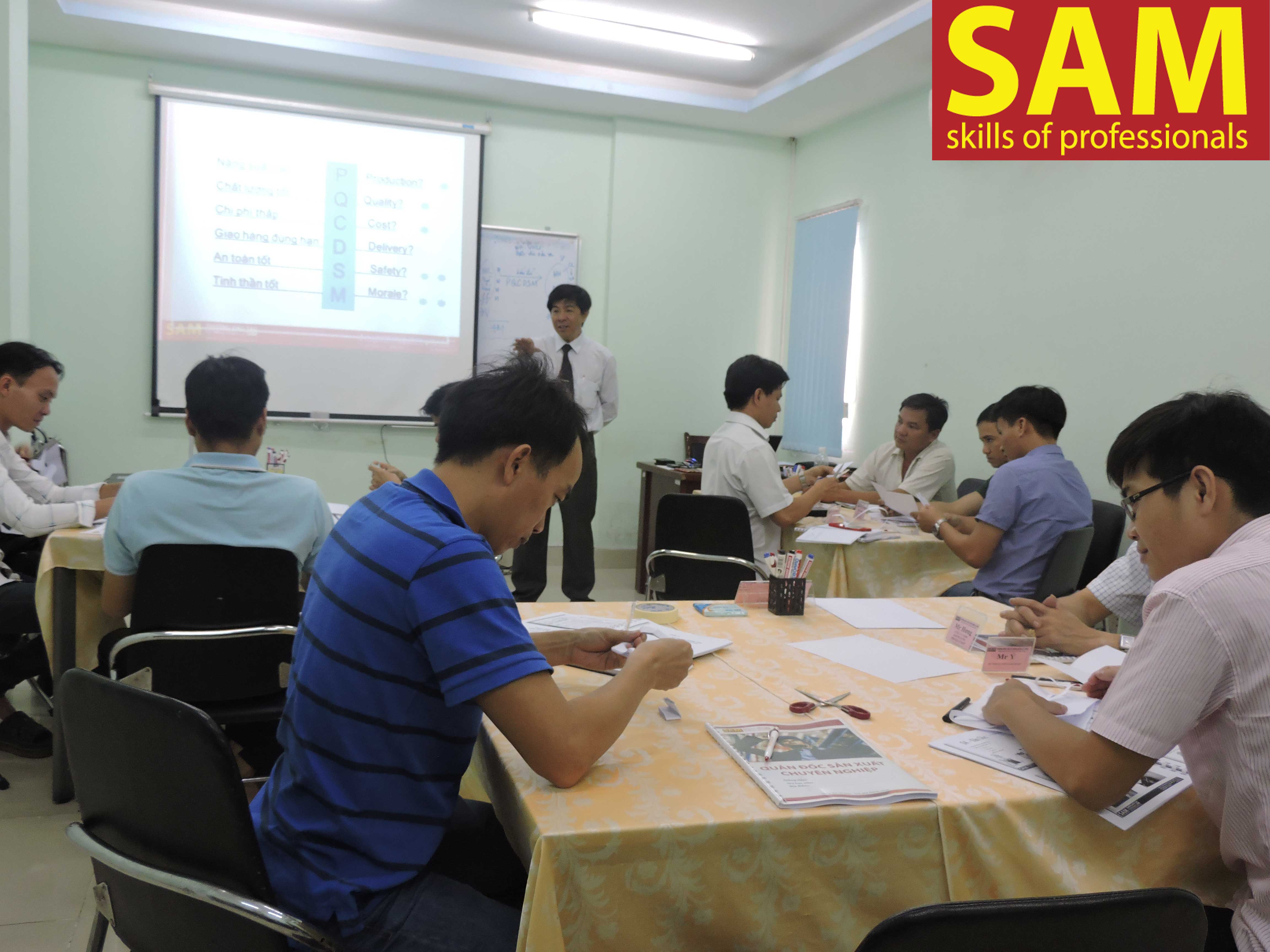 Chương trình đào tạo “Quản đốc Sản xuất chuyên nghiệp – Professional Production Supervisor"  Ngày 25,26/11 - 2,3/12/2017 - ảnh 41