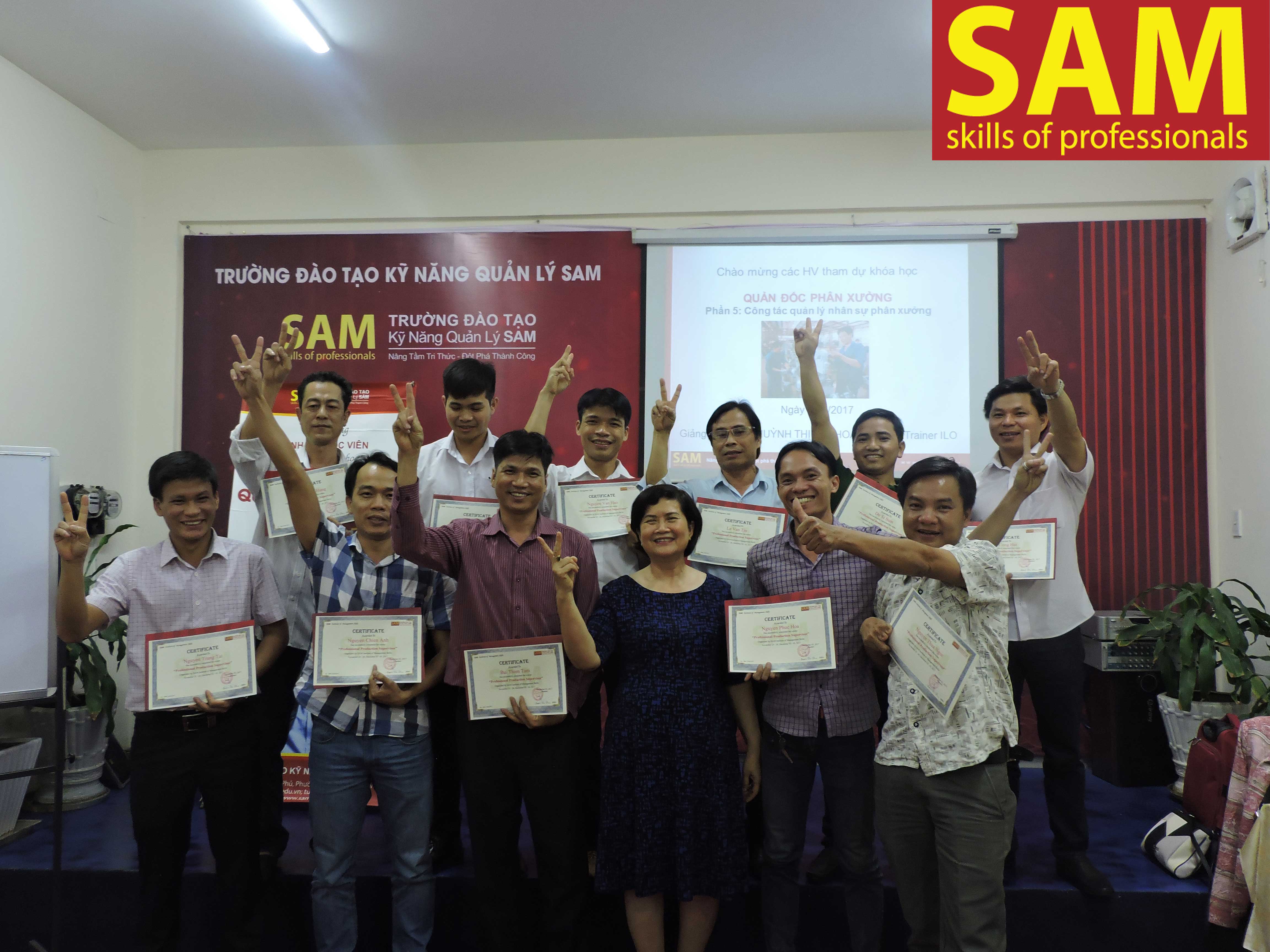 Chương trình đào tạo “Quản đốc Sản xuất chuyên nghiệp – Professional Production Supervisor"  Ngày 25,26/11 - 2,3/12/2017 - ảnh 2