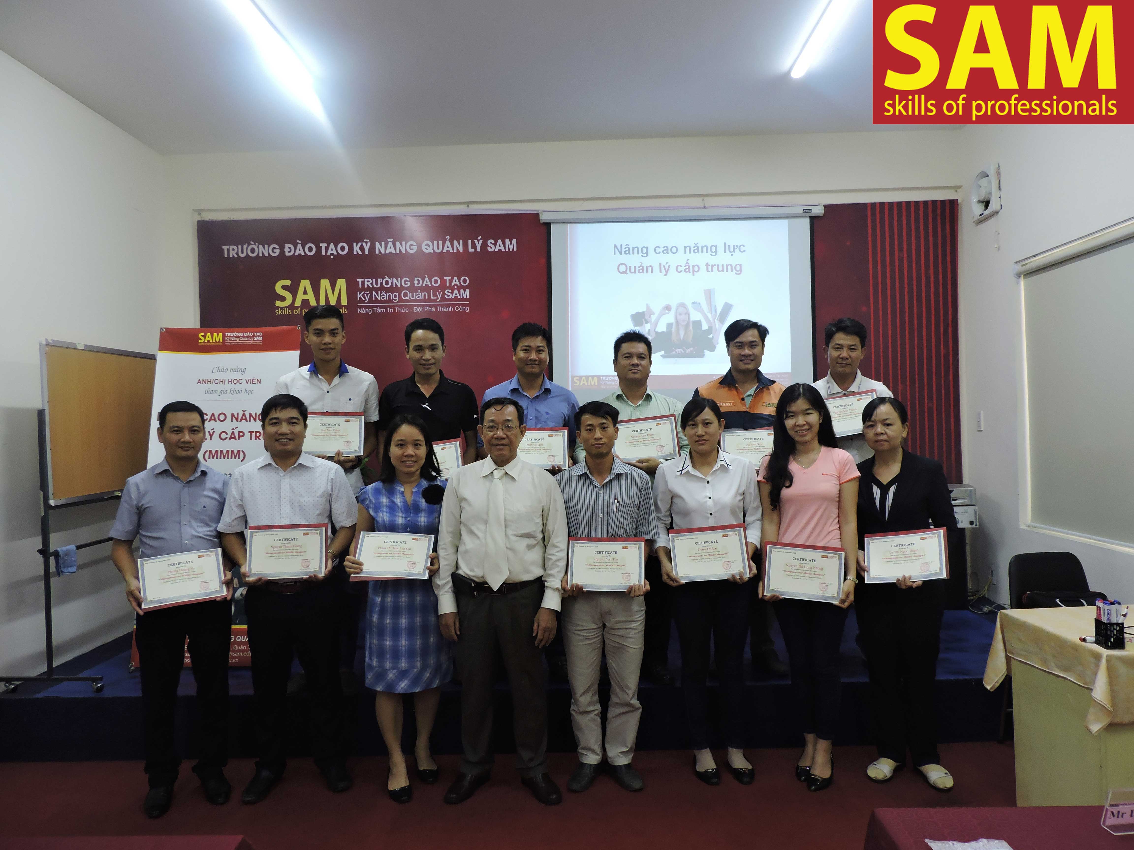 Khóa Đào Tạo " Nâng Cao Năng Lực Quản Lý Cấp Trung MMM " Ngày 9,10,16,17/12/2017 - ảnh 2