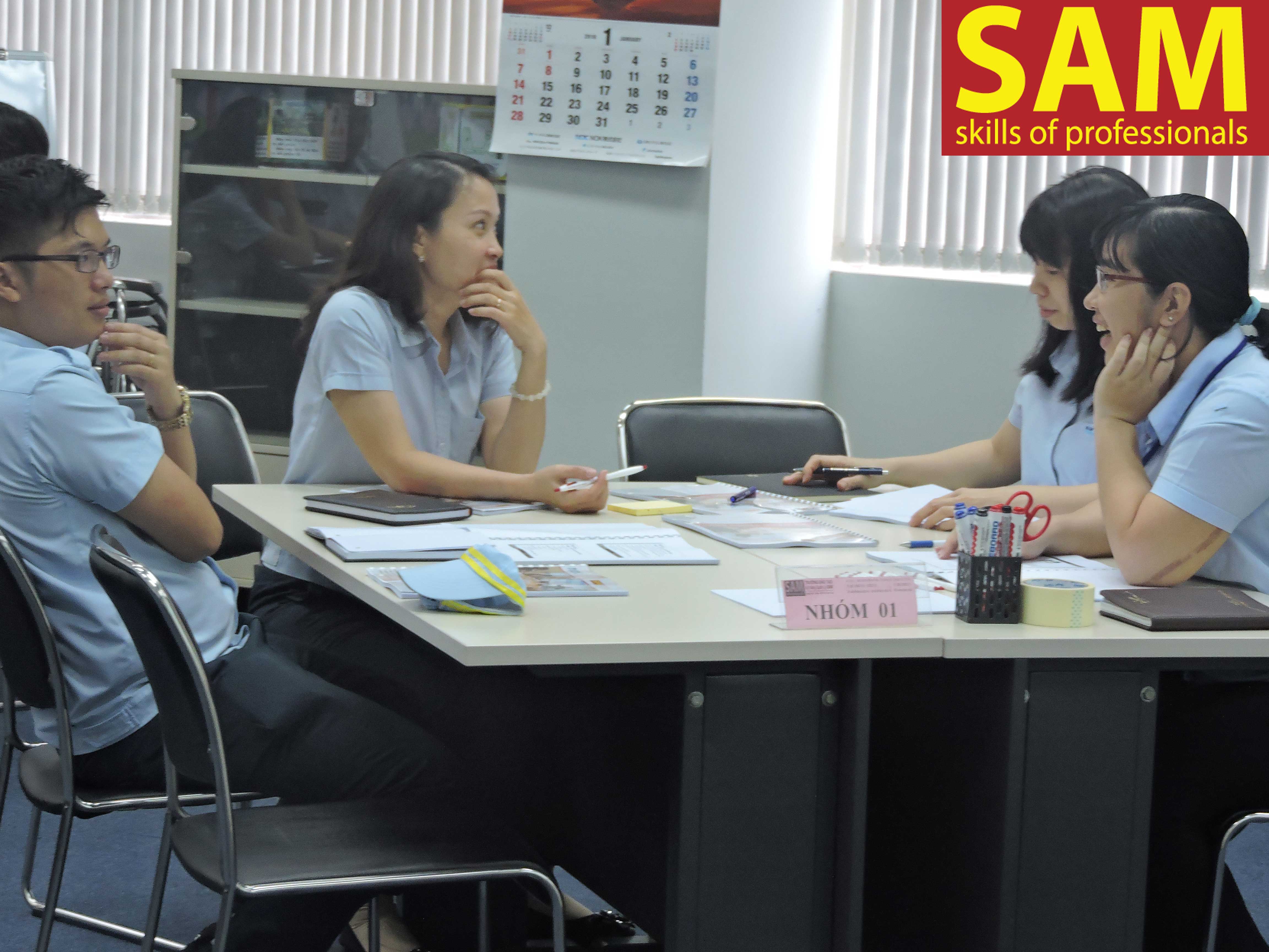 Chương trình đào tạo " Kỹ Năng Trình Bày" tại công ty TNHH Viet Nam NOK Manufacturing Việt Nam Ngày 24,25/1/2018 - ảnh 29