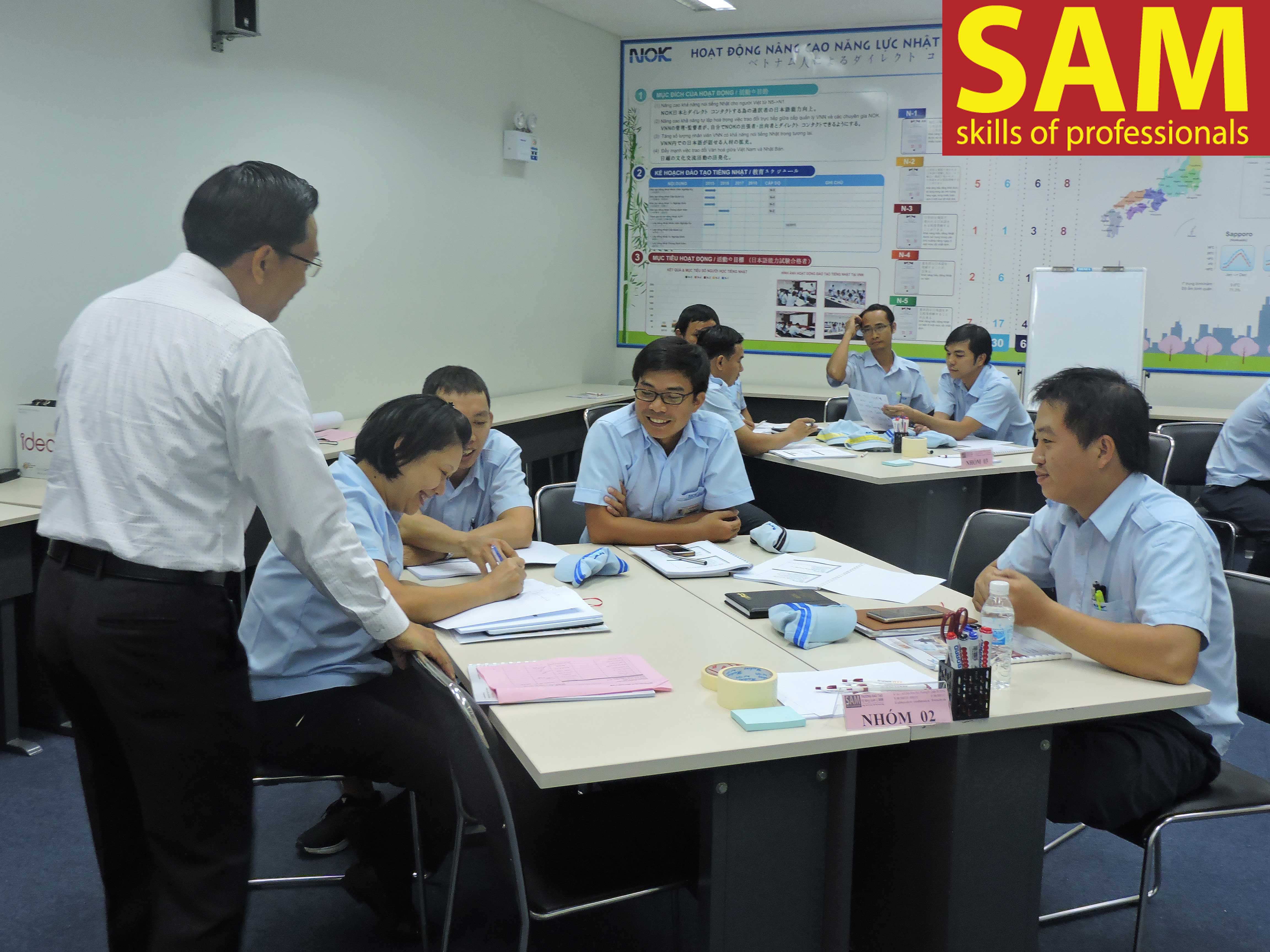 Chương trình đào tạo " Kỹ Năng Trình Bày" tại công ty TNHH Viet Nam NOK Manufacturing Việt Nam Ngày 24,25/1/2018 - ảnh 26