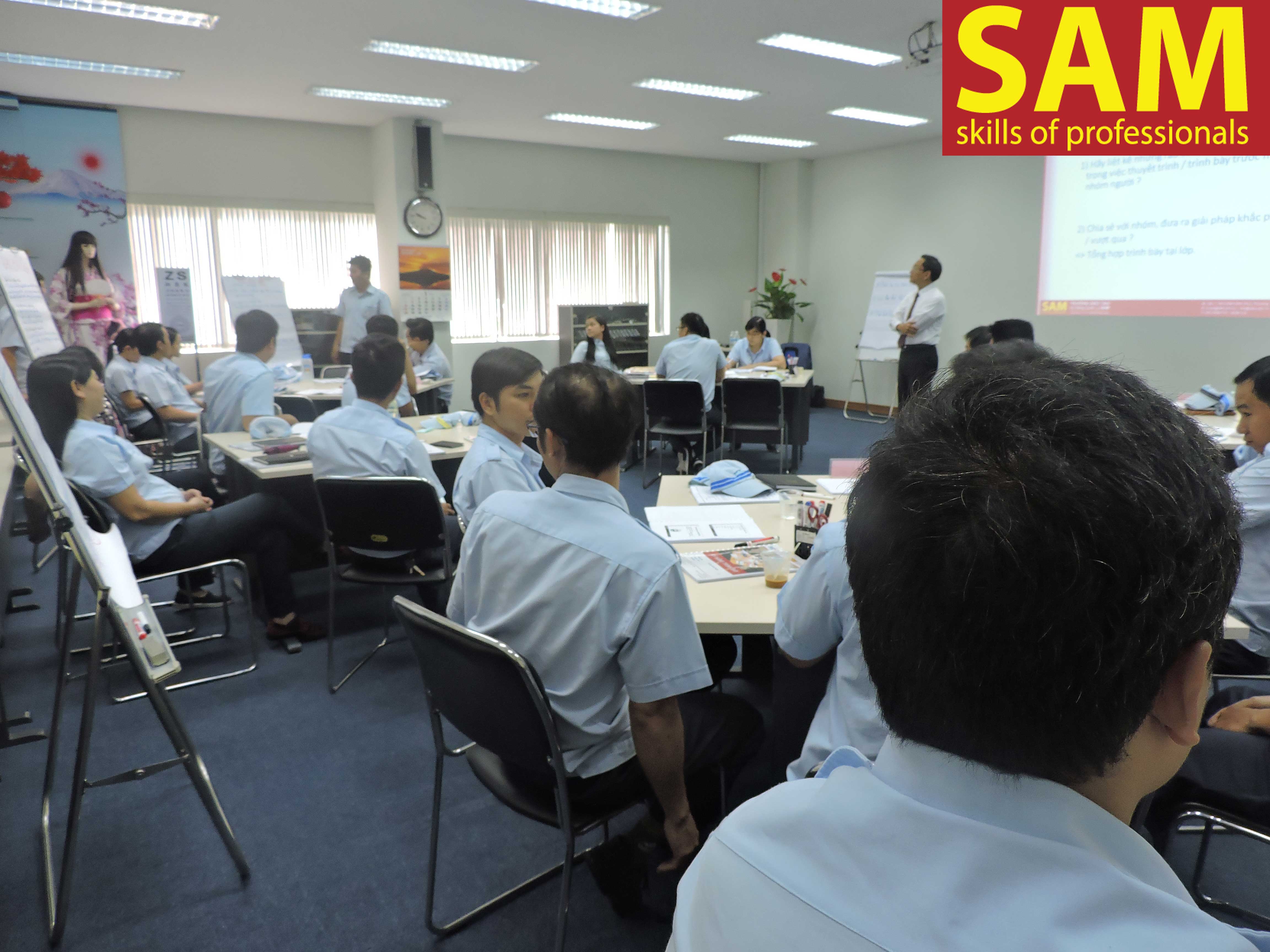 Chương trình đào tạo " Kỹ Năng Trình Bày" tại công ty TNHH Viet Nam NOK Manufacturing Việt Nam Ngày 24,25/1/2018 - ảnh 17