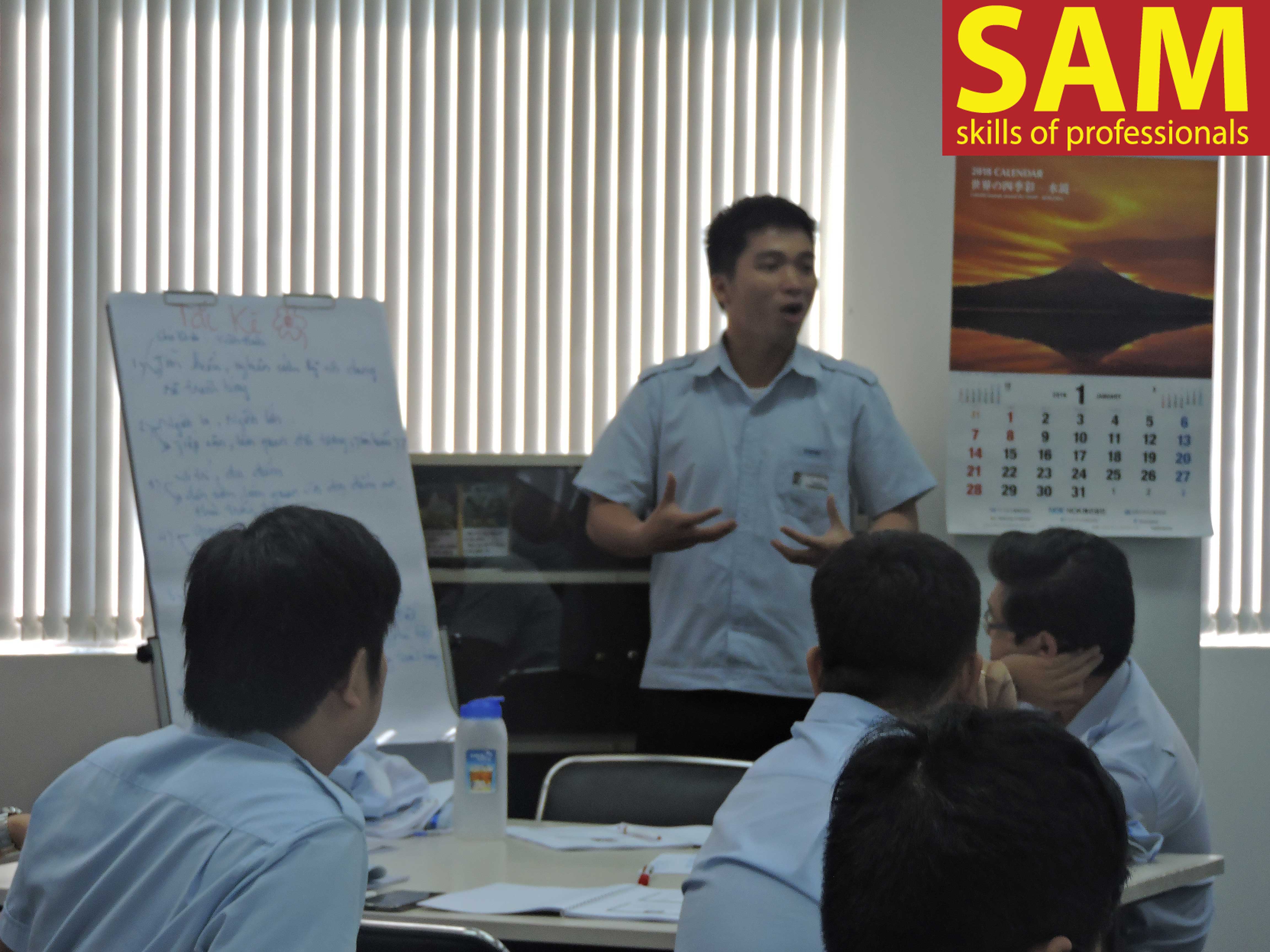 Chương trình đào tạo " Kỹ Năng Trình Bày" tại công ty TNHH Viet Nam NOK Manufacturing Việt Nam Ngày 24,25/1/2018 - ảnh 16