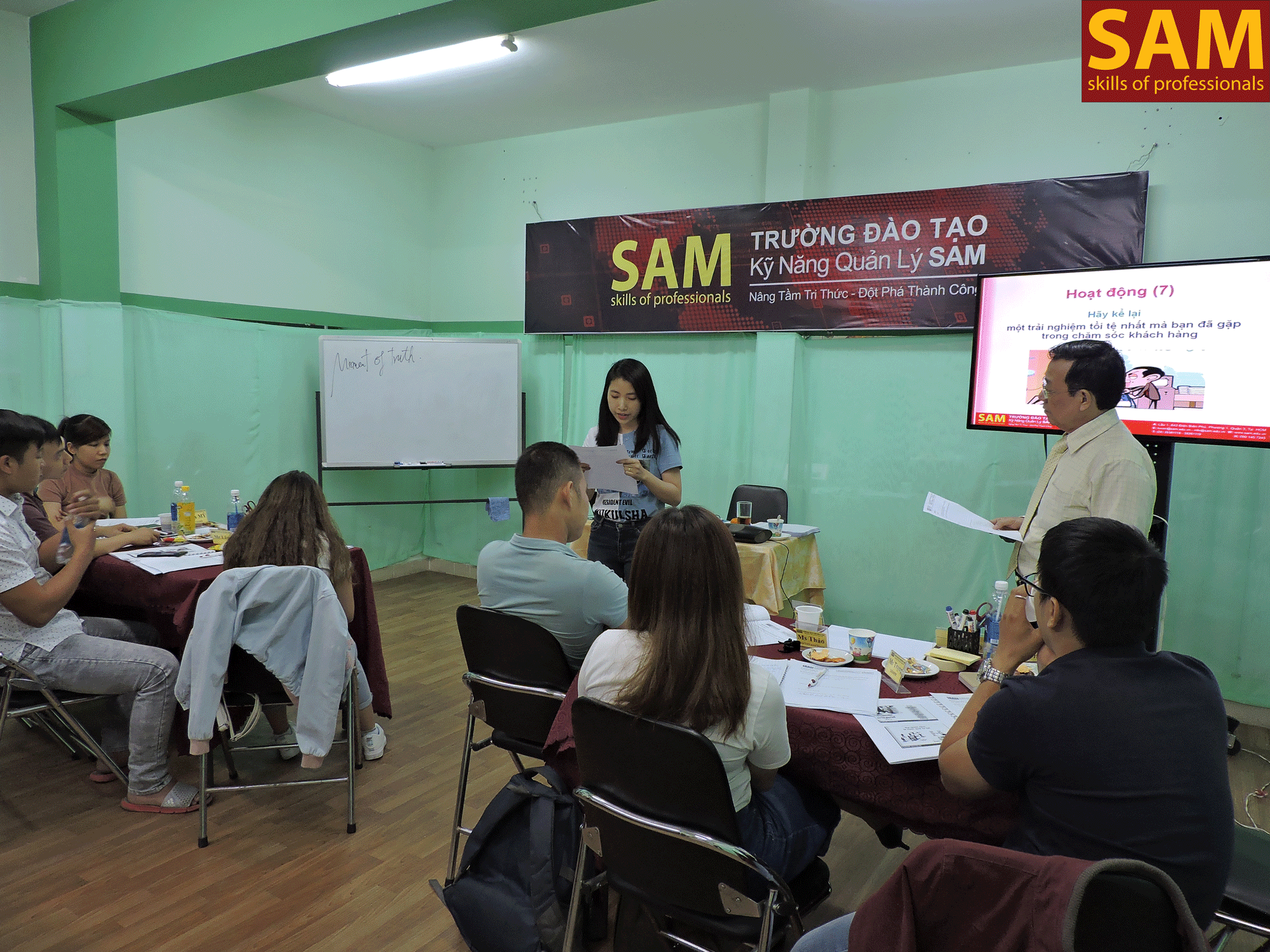 Chương trình đào tạo " Chăm Sóc Khách Hàng" Ngày 14,15/04/2018 - ảnh 9