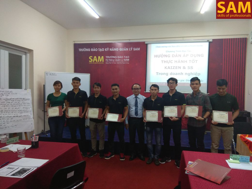 Khóa đào tạo: THỰC HÀNH KAIZEN 5S; Ngày 10,11/11/2018 - ảnh 5
