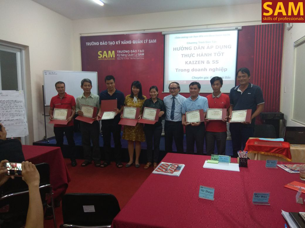 Khóa đào tạo: THỰC HÀNH KAIZEN 5S; Ngày 10,11/11/2018 - ảnh 4
