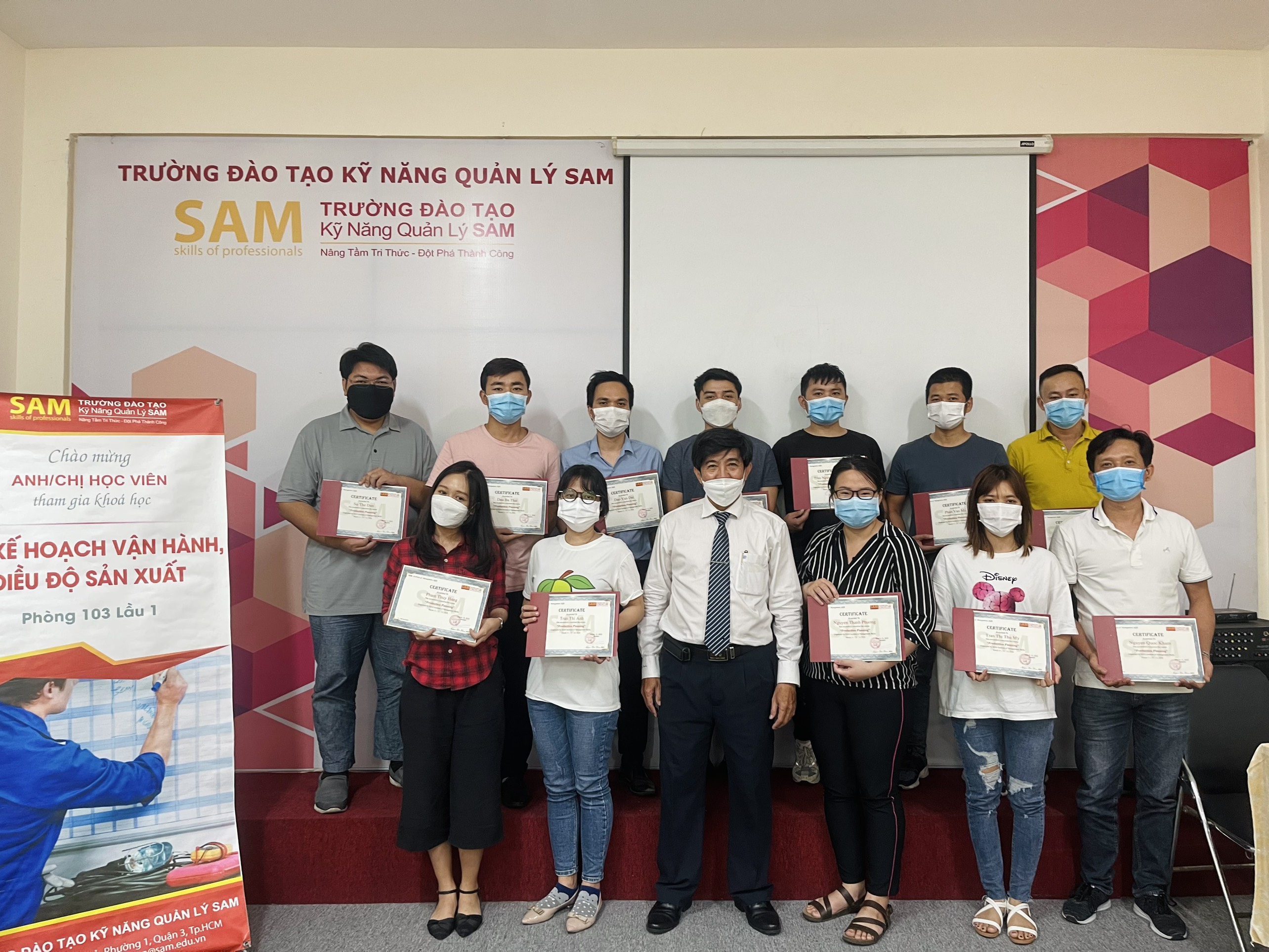 Khóa Đào Tạo "LẬP KẾ HOẠCH VẬN HÀNH ĐIỀU ĐỘ SẢN XUẤT" Ngày 11,12,13/3/2022